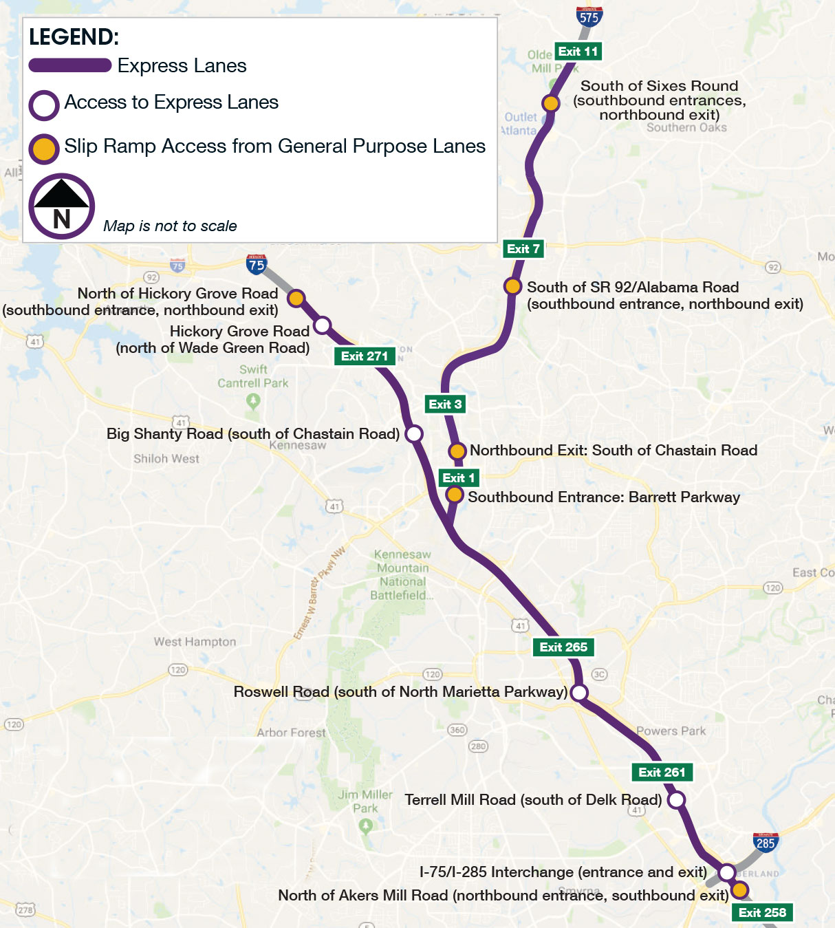 I 75 Florida Exits Map - Maping Resources